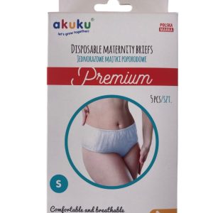 Akuku bugyi szülés utáni eldobható PREMIUM 5db S méret